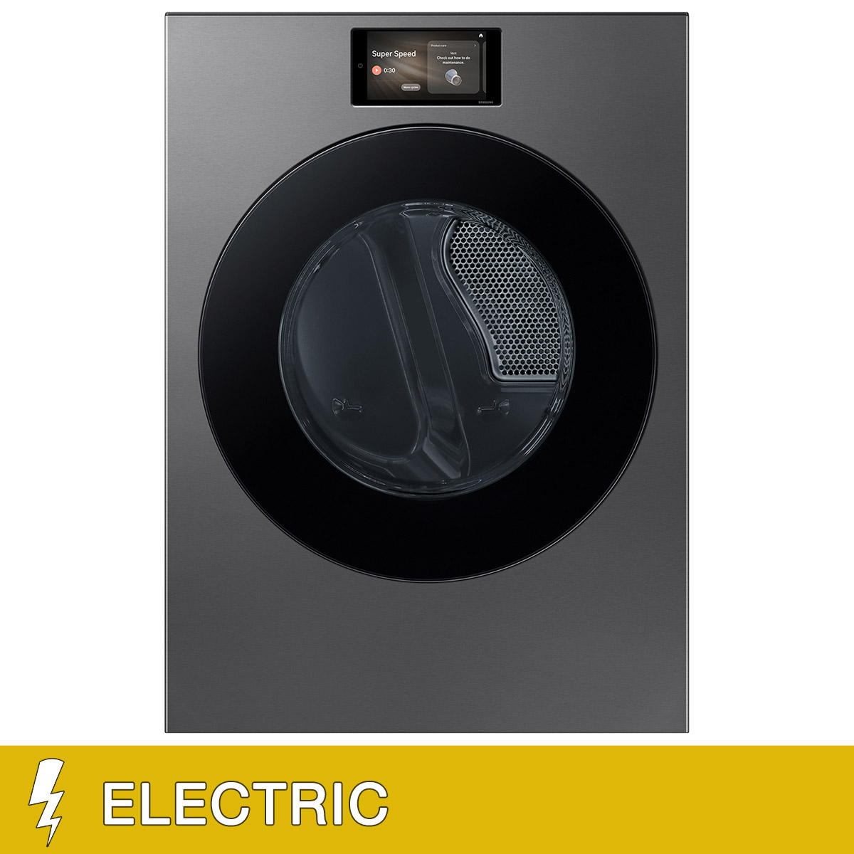 Samsung 7.6 cu. ft. Bespoke AI Front Load Ultra Capacity ELECTRIC Dryer with AI Home