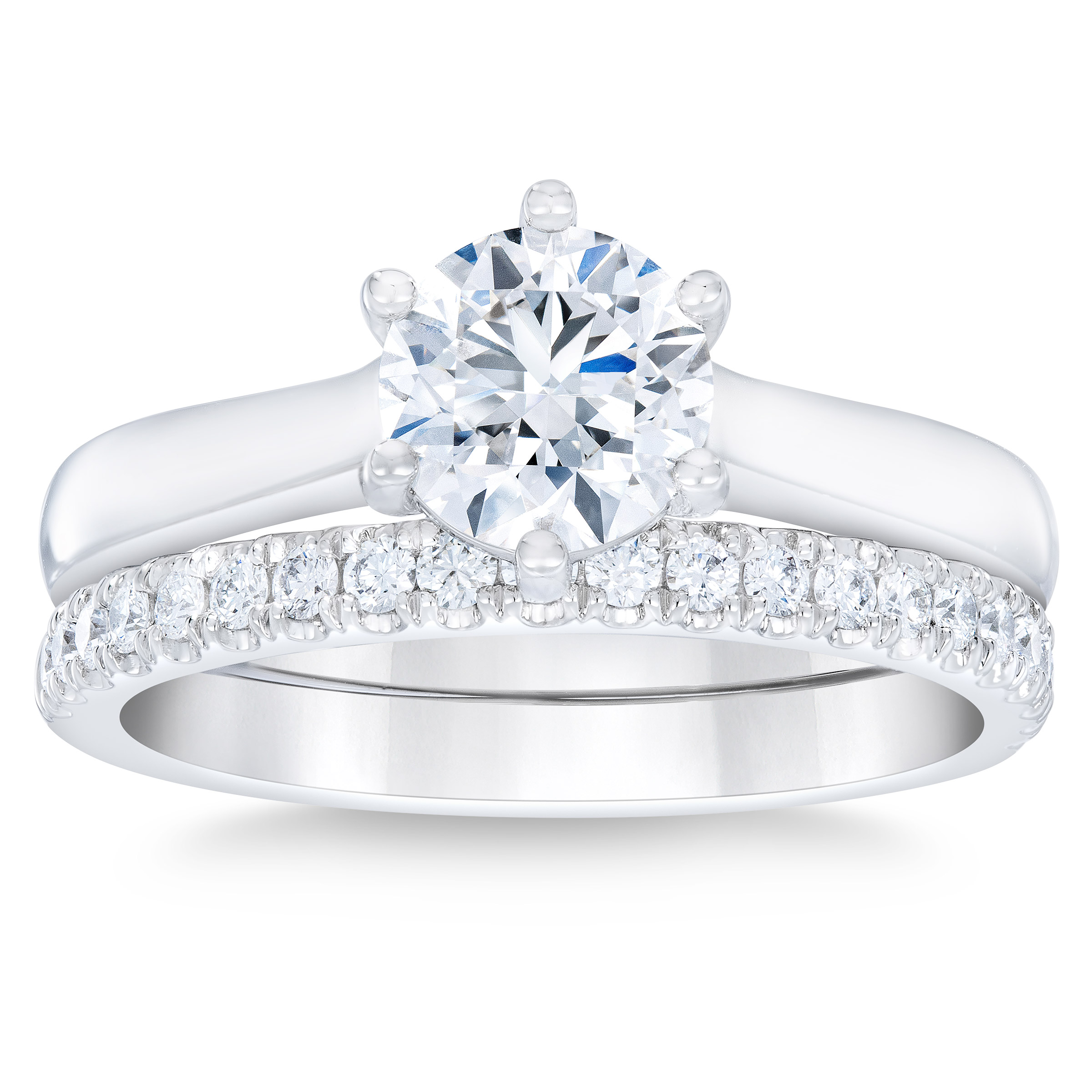 Round Brilliant 1.44 ctw VVS2 Clarity, H Color Diamond