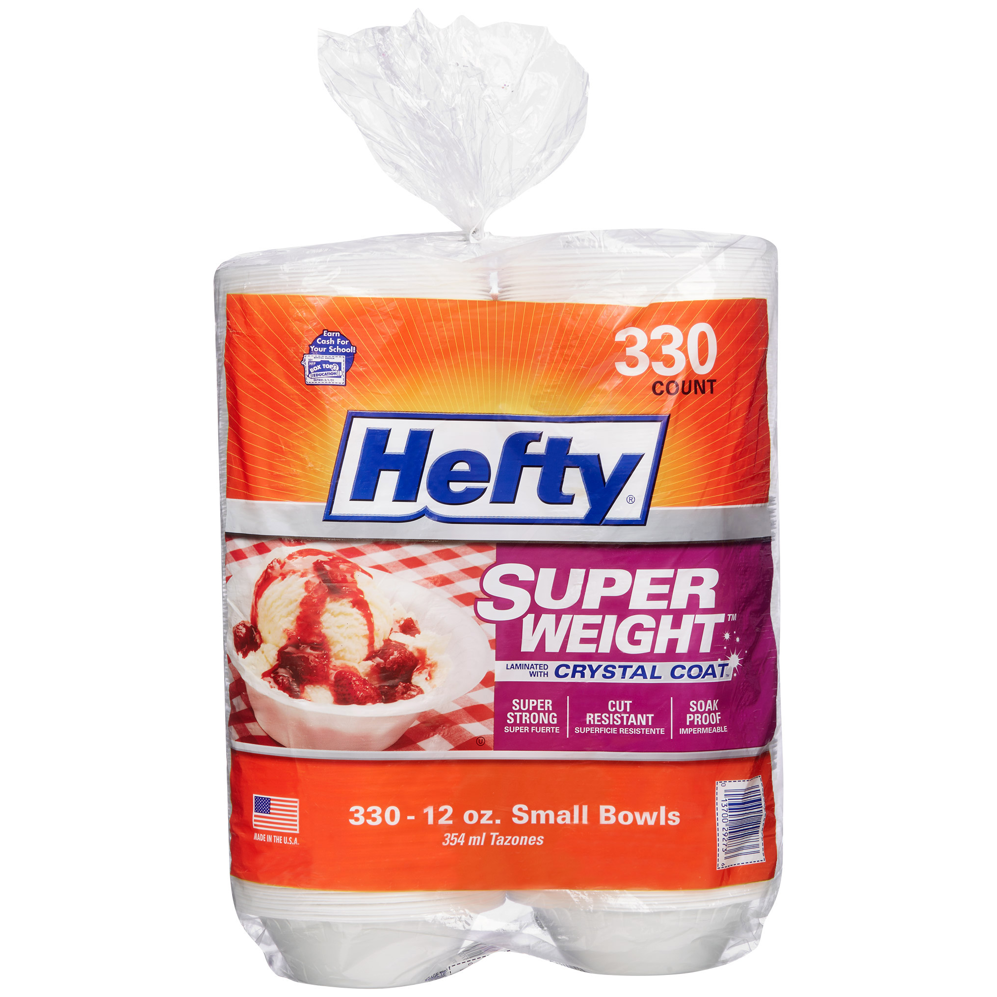Hefty Super Weight 12 oz Foam Bowl  330-count