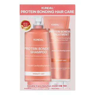 KUNDAL PROTEIN BONDING SHAMPOO & TREATMENT SET