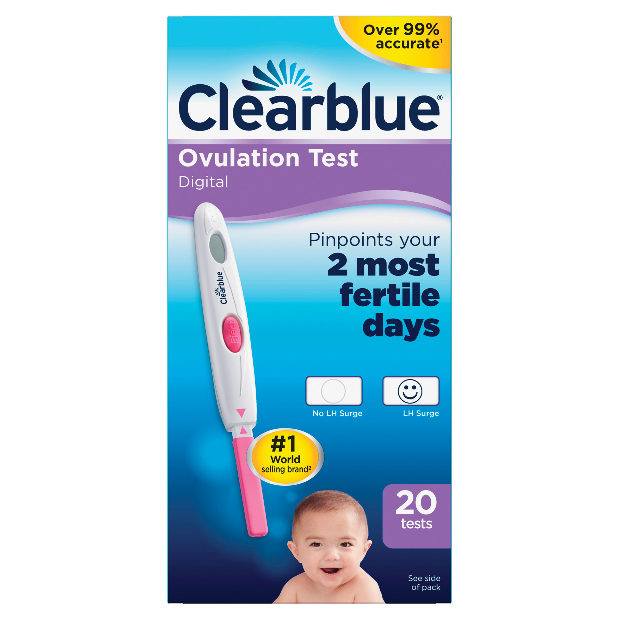 Clearblue Digital Ovulation Test, 20 Test