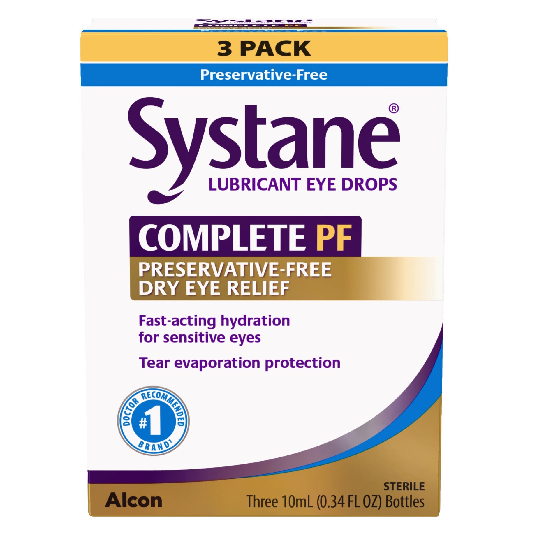 Systane Complete Preservative Free Lubricant Drops, 30ml | Costco