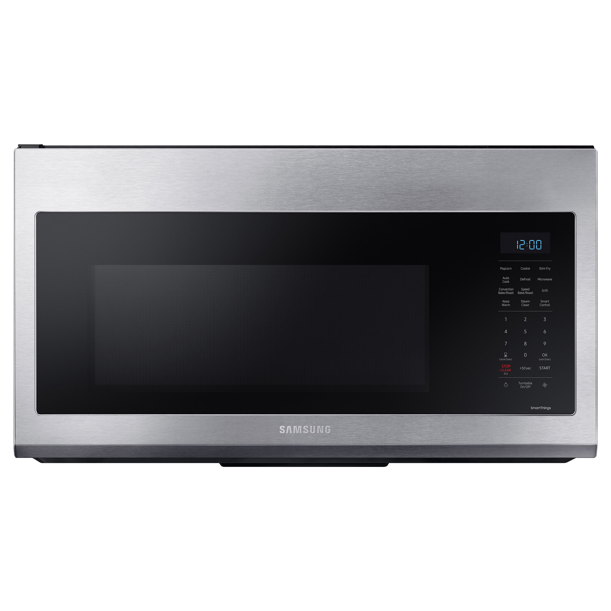 Samsung 1.7 cu. ft. Capacity Smart Over-the-Range Microwave with Convection and Slim Fry