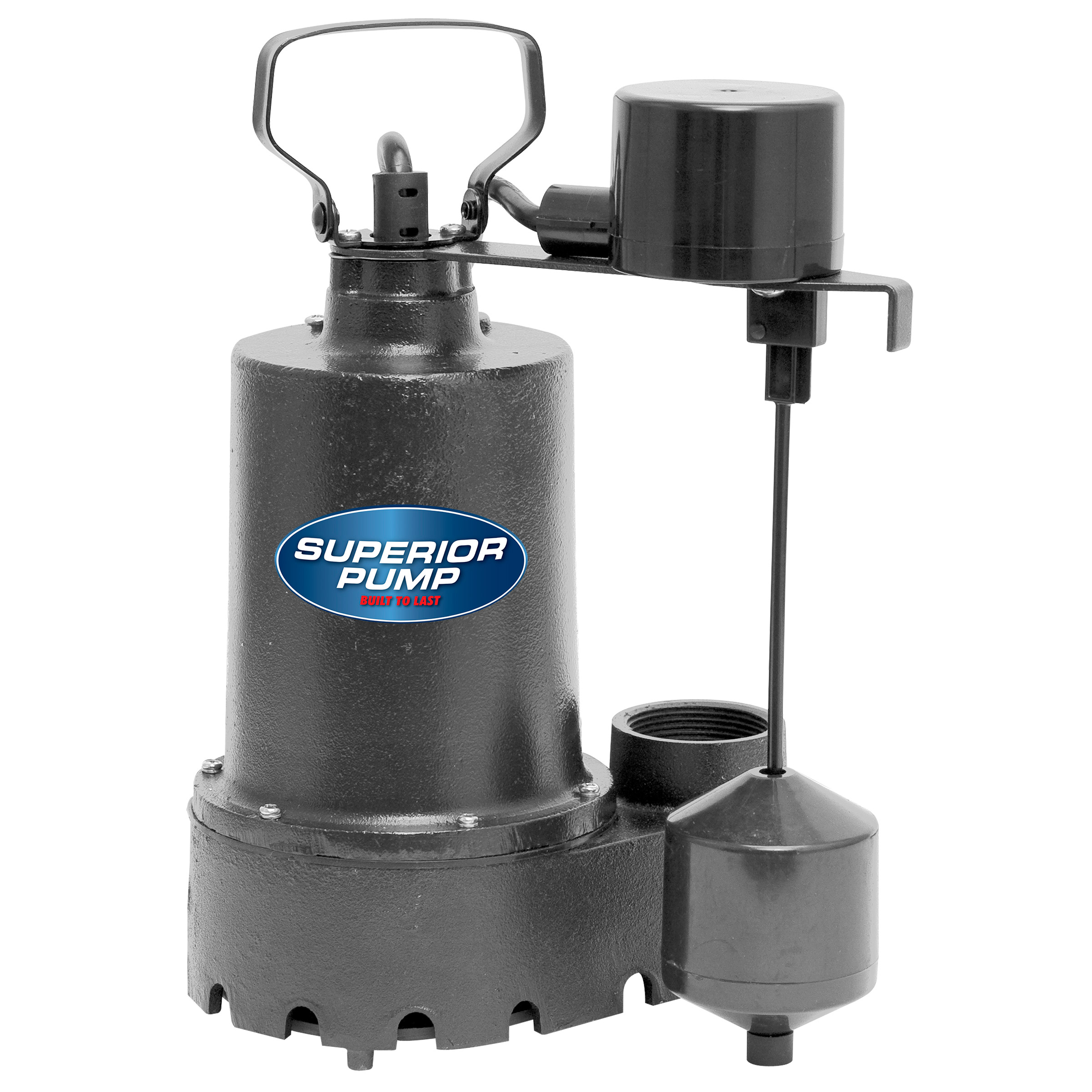 Superior Pump 1/2 HP Cast Iron Vertical Sump Pump