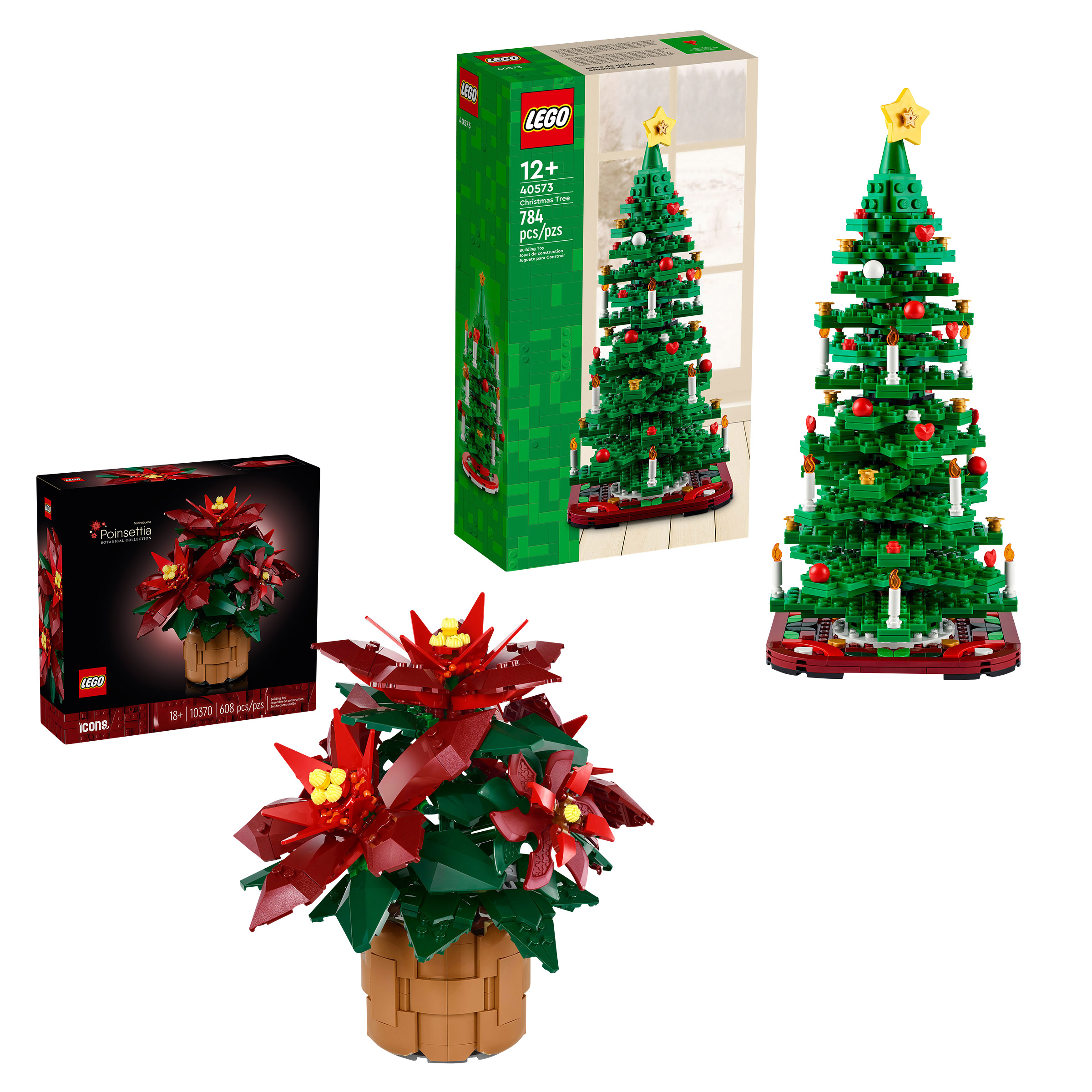 Lego Christmas Tree Mini Legos Amazon LEGO 2-in-1 Christmas Tree