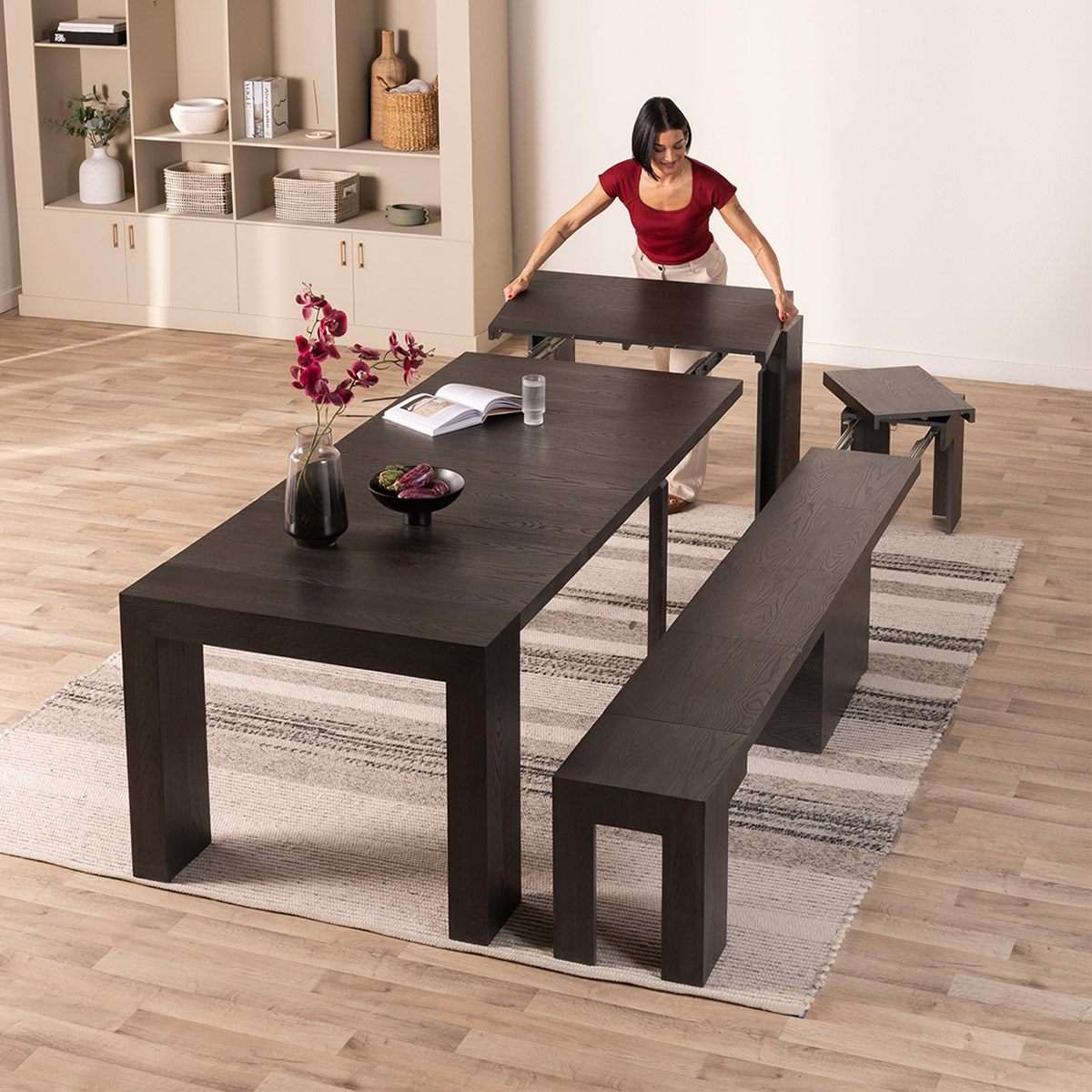 Transformer Table with Bench
