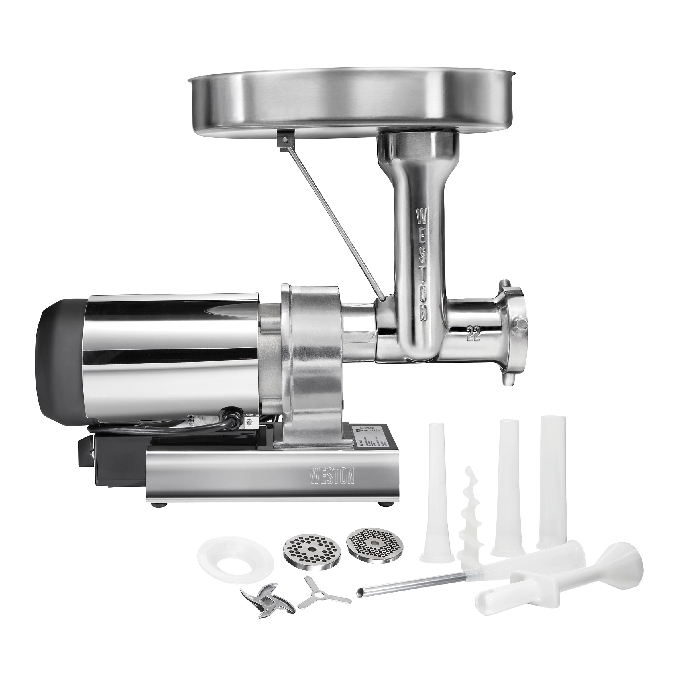 Weston Butcher Series #22 Meat Grinder and Sausage Stuffer