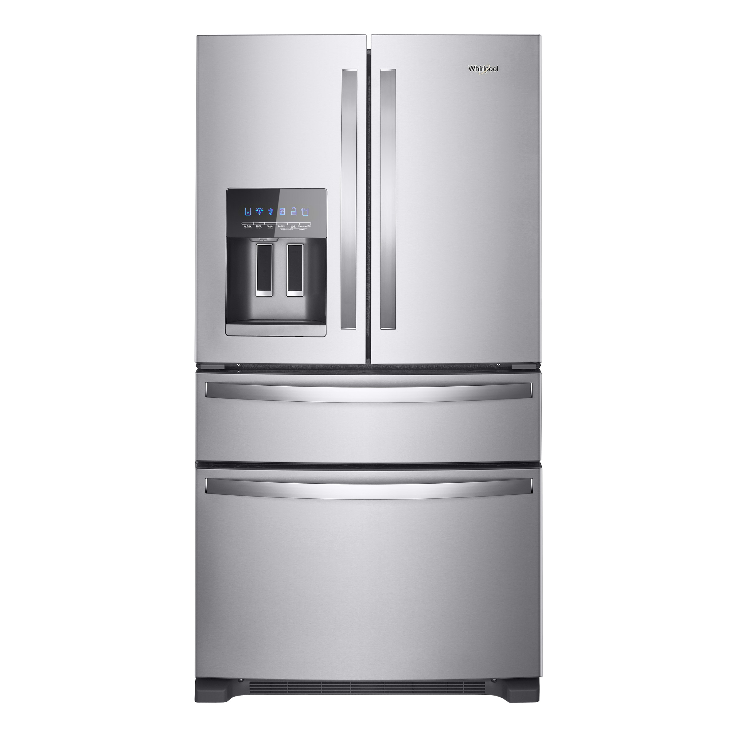 Whirlpool 24.5 cu. ft. French Door Refrigerator in Fingerprint Resistant Stainless Steel