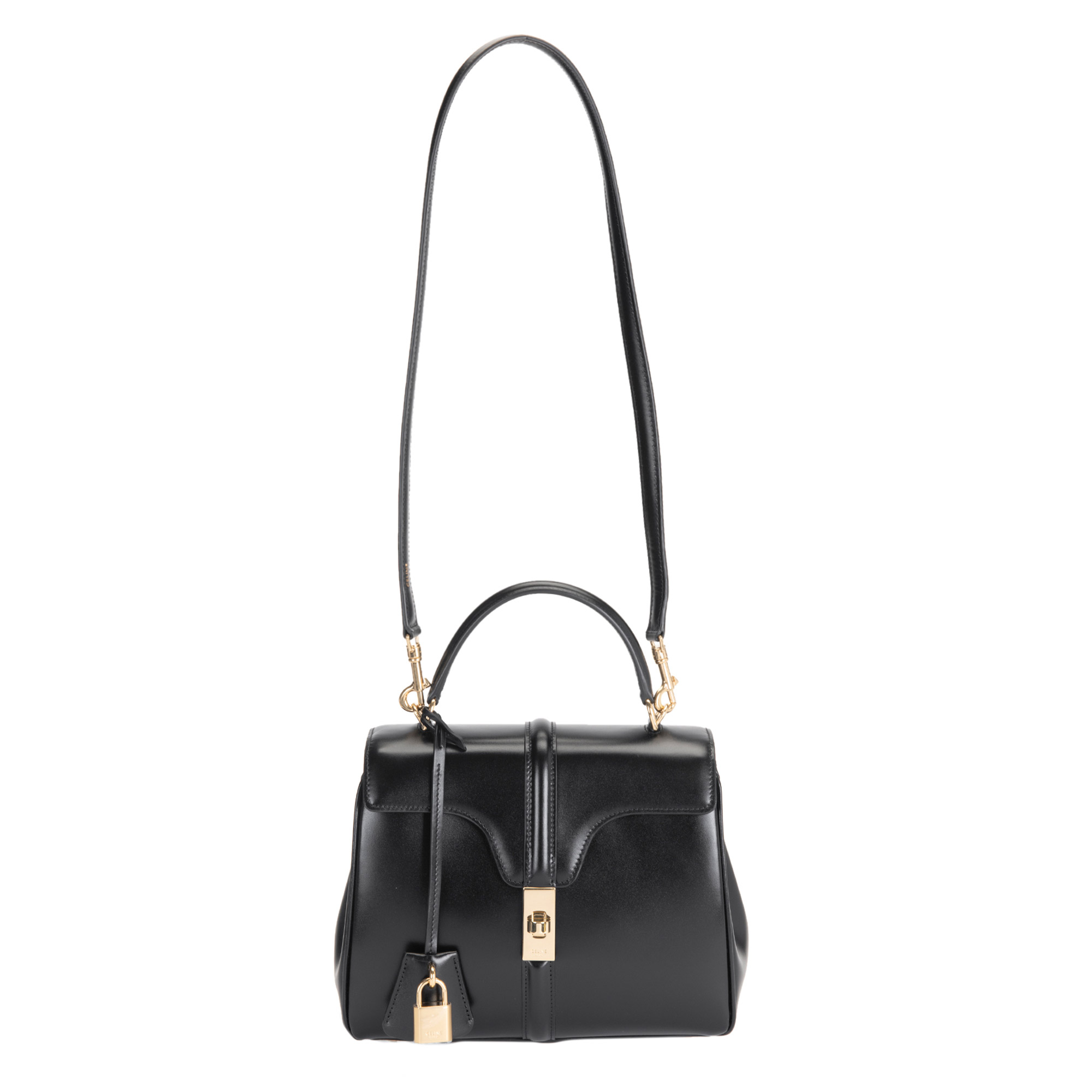 Celine 16 Small Handbag, Black | Costco