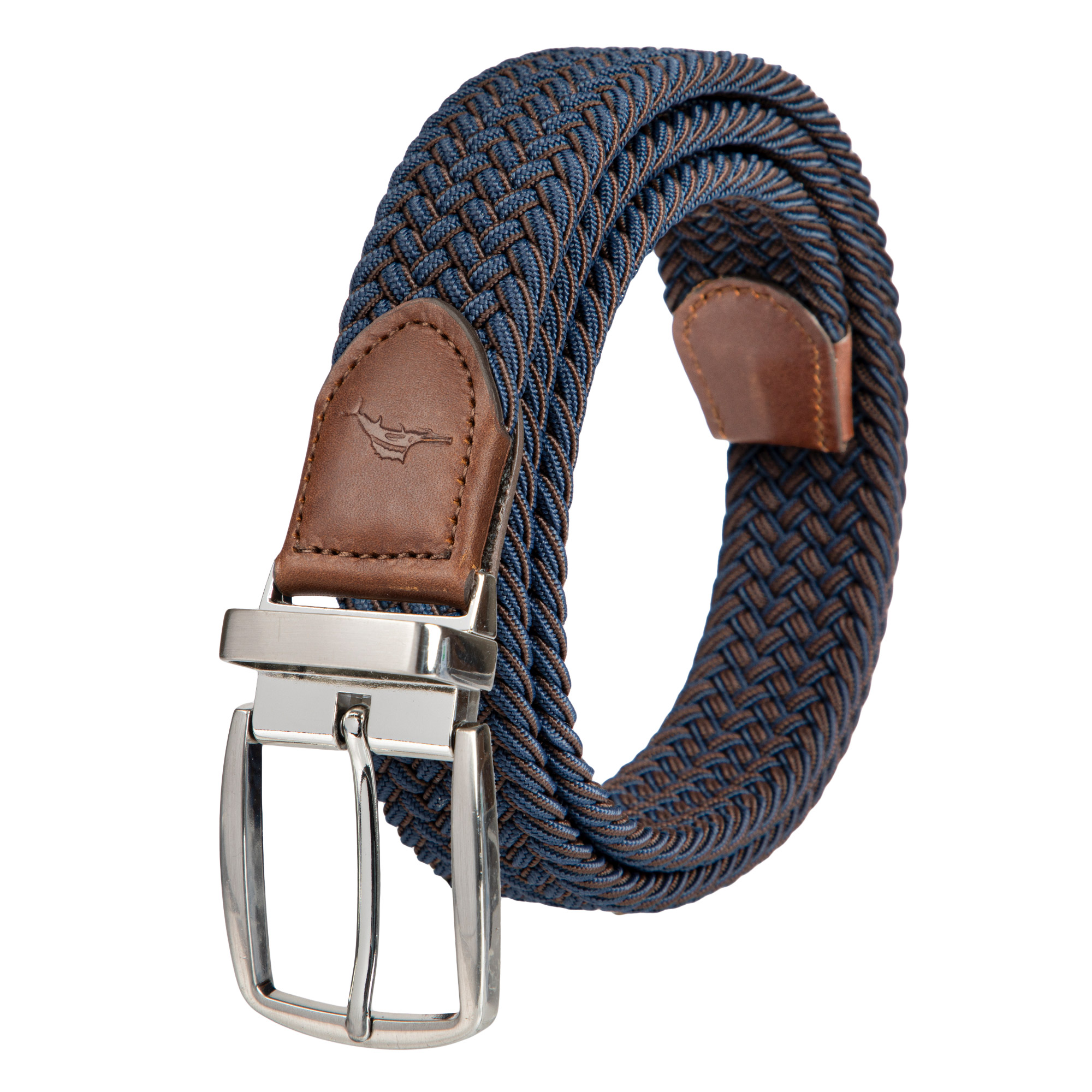 Tommy Bahama Men's Stretch Braided Reversible Belt