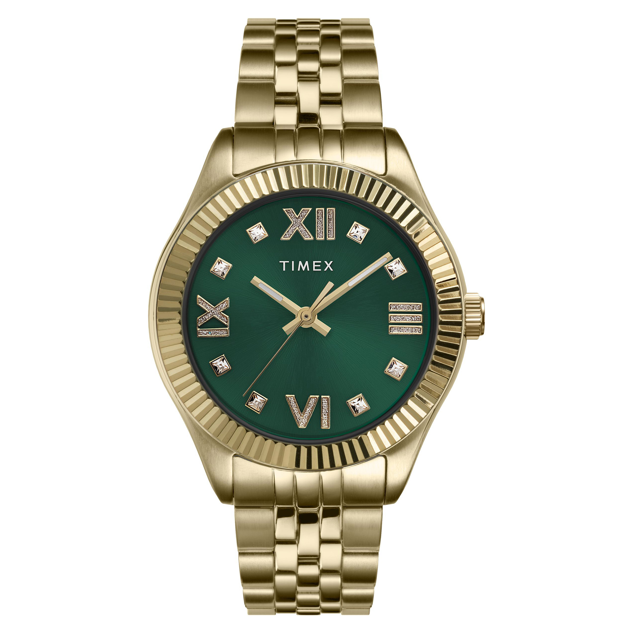 Timex Legacy Green Dial Ladies Watch
