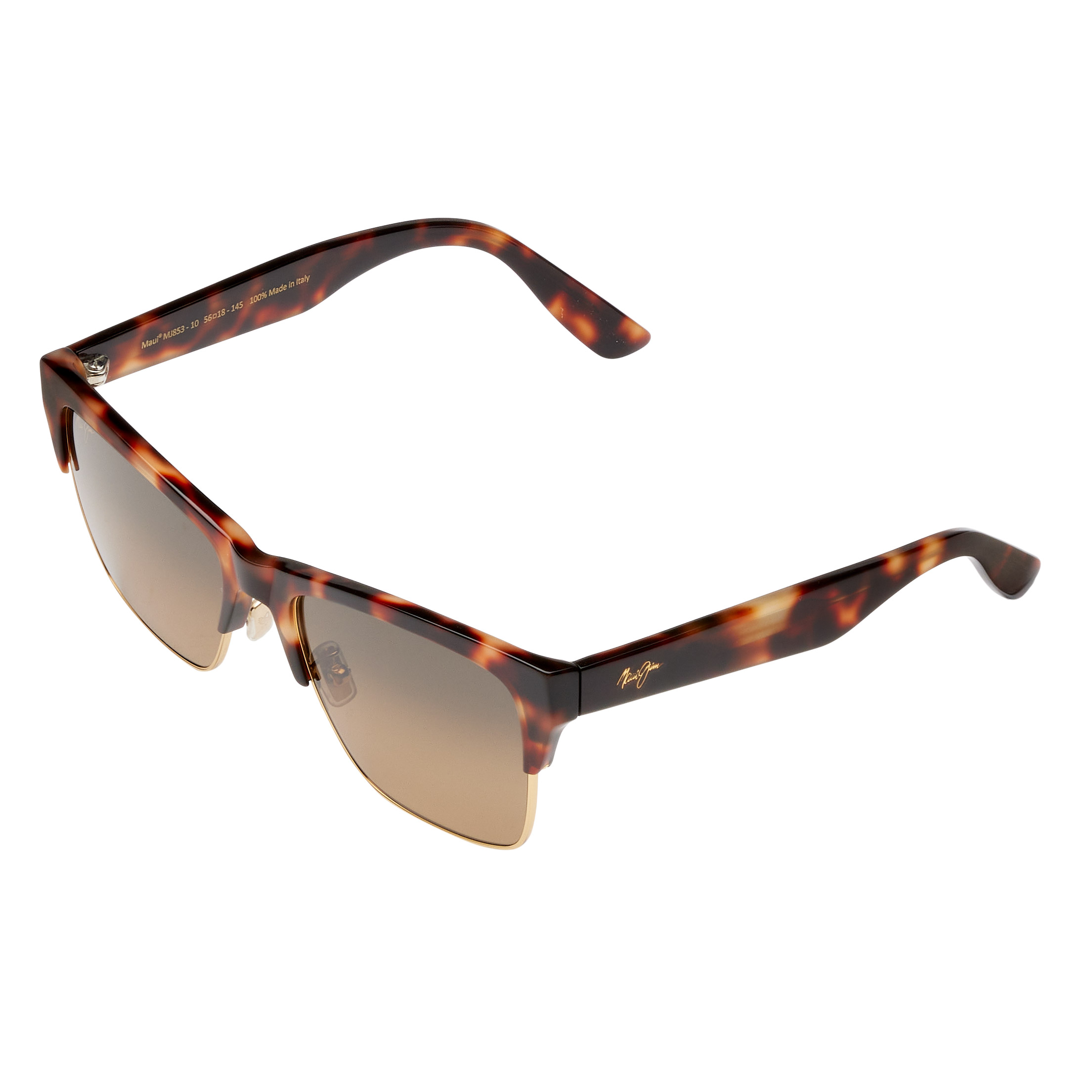 Maui Jim Perico HS853-10 Tortoise with Gold HCL Bronze Polarized 