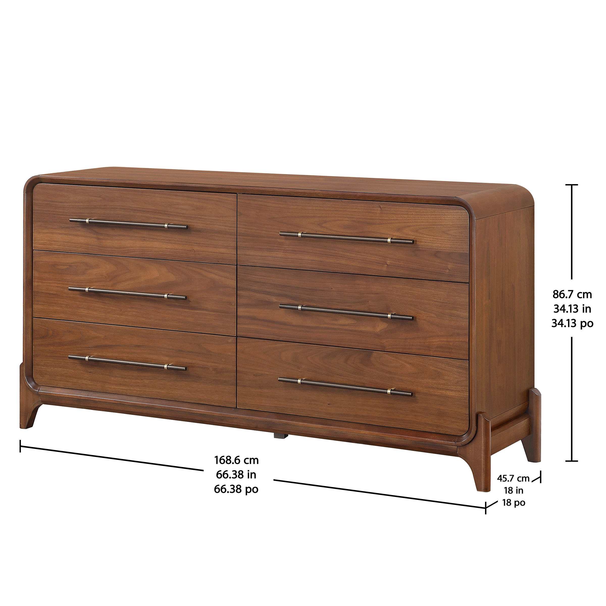 Rockford 6-Drawer Dresser | Costco