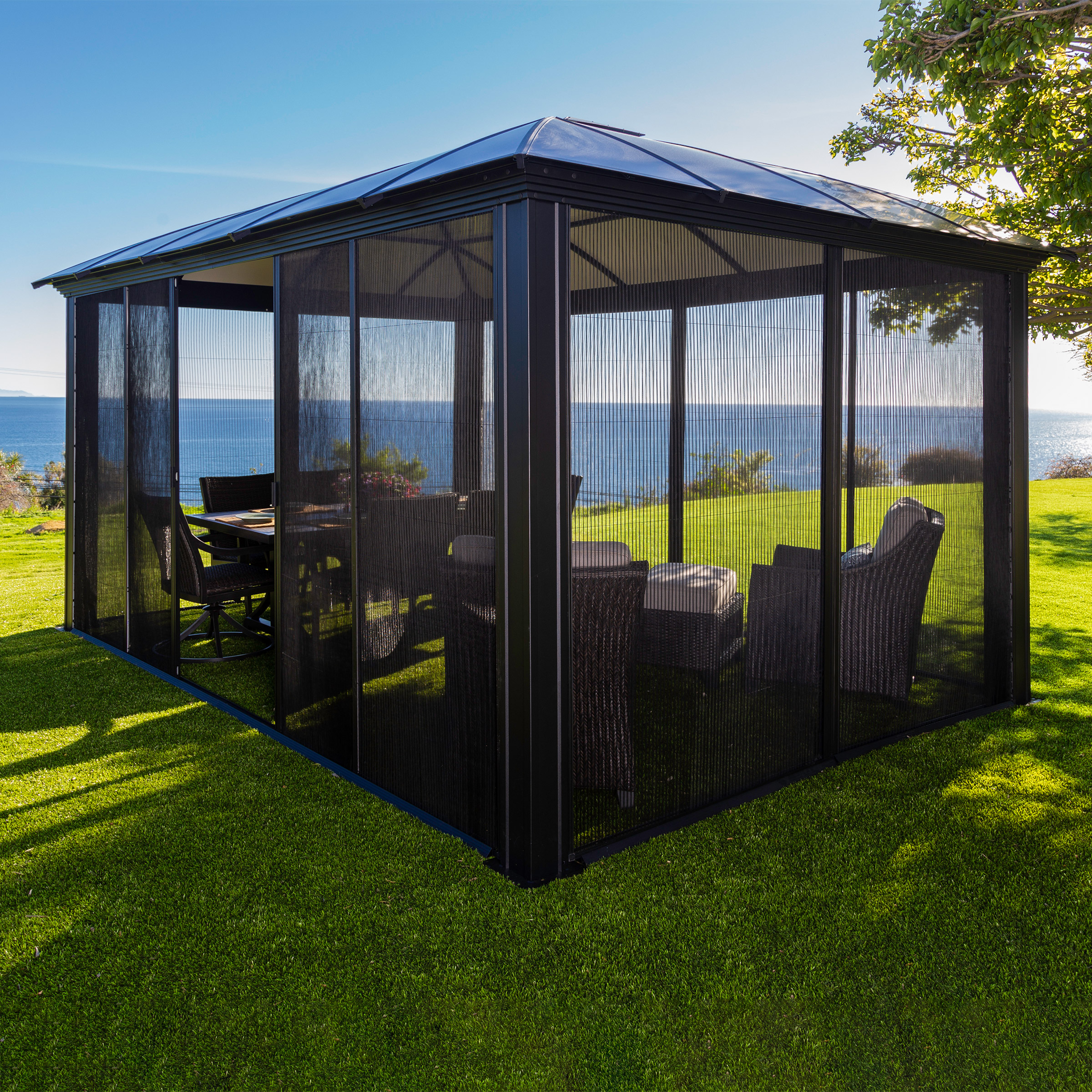 11 ft. x 16 ft. Siena Screen Room