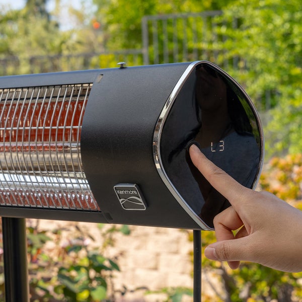 Kenmore Infrared Electric 1500W Carbon Portable Patio Heater Kenmore Infrared Electric 1500W Carbon Portable Patio Heater