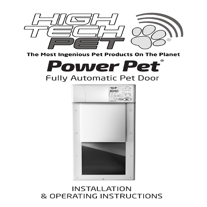 High Tech Pet Large Wi-fi Pet Door Kit PX2-WFW | Costco