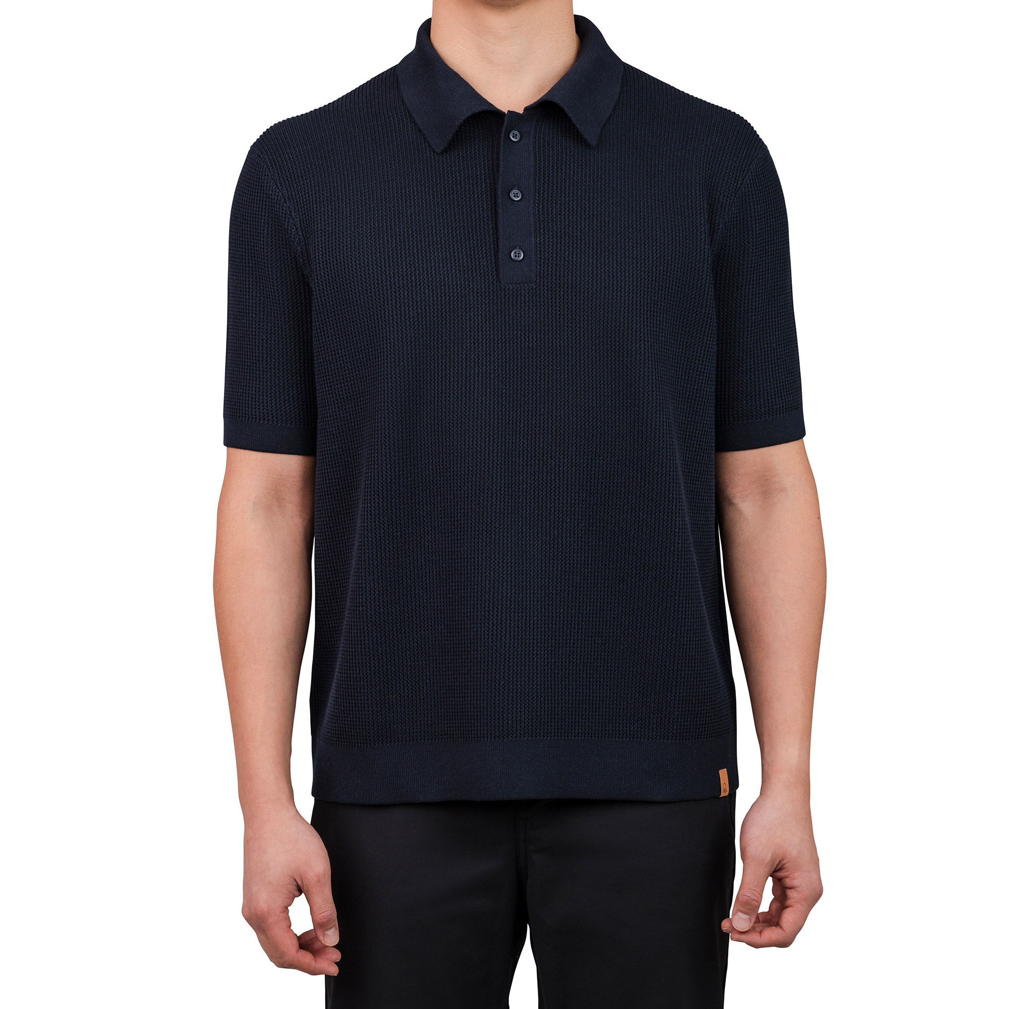 United Colors of Benetton Men's Short Sleeve Polo Sweater