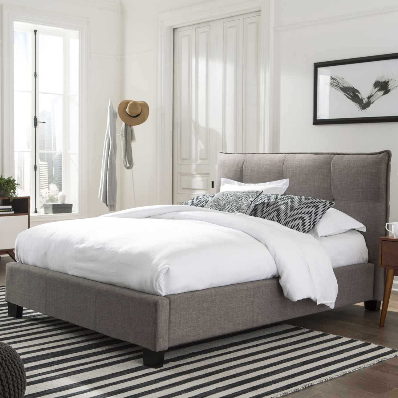 Modern Upholstered Platform Beds