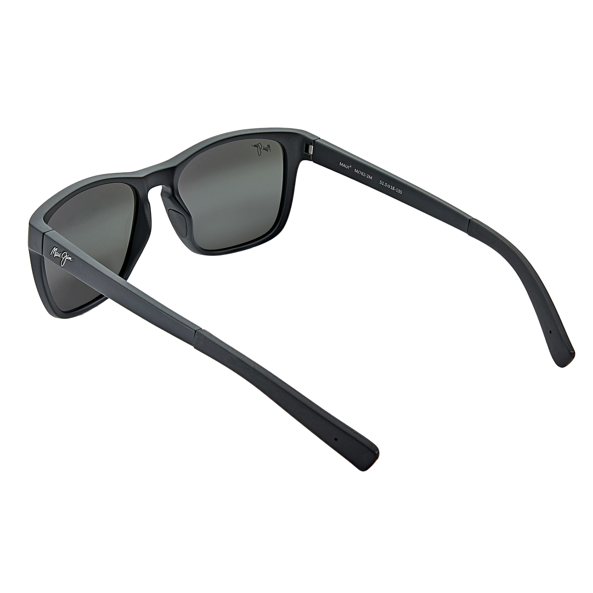 Maui Jim Longitude 762-2M Matte Black Neutral Grey Polarized