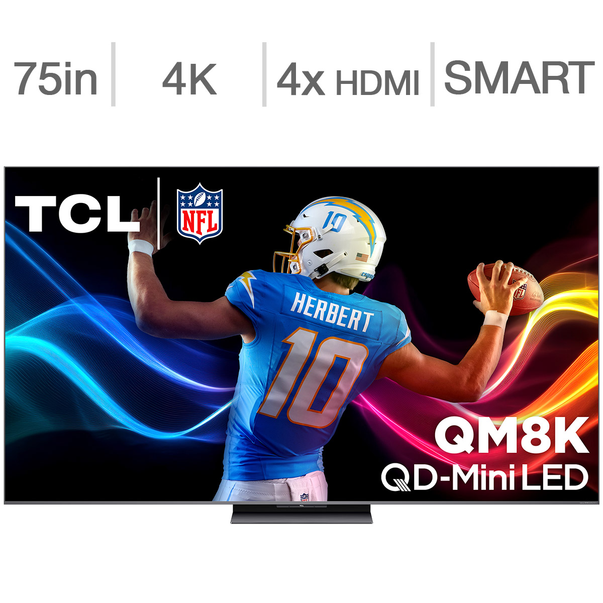 TCL 75" Class - QM8K Series - 4K UHD QD-Mini LED TV
