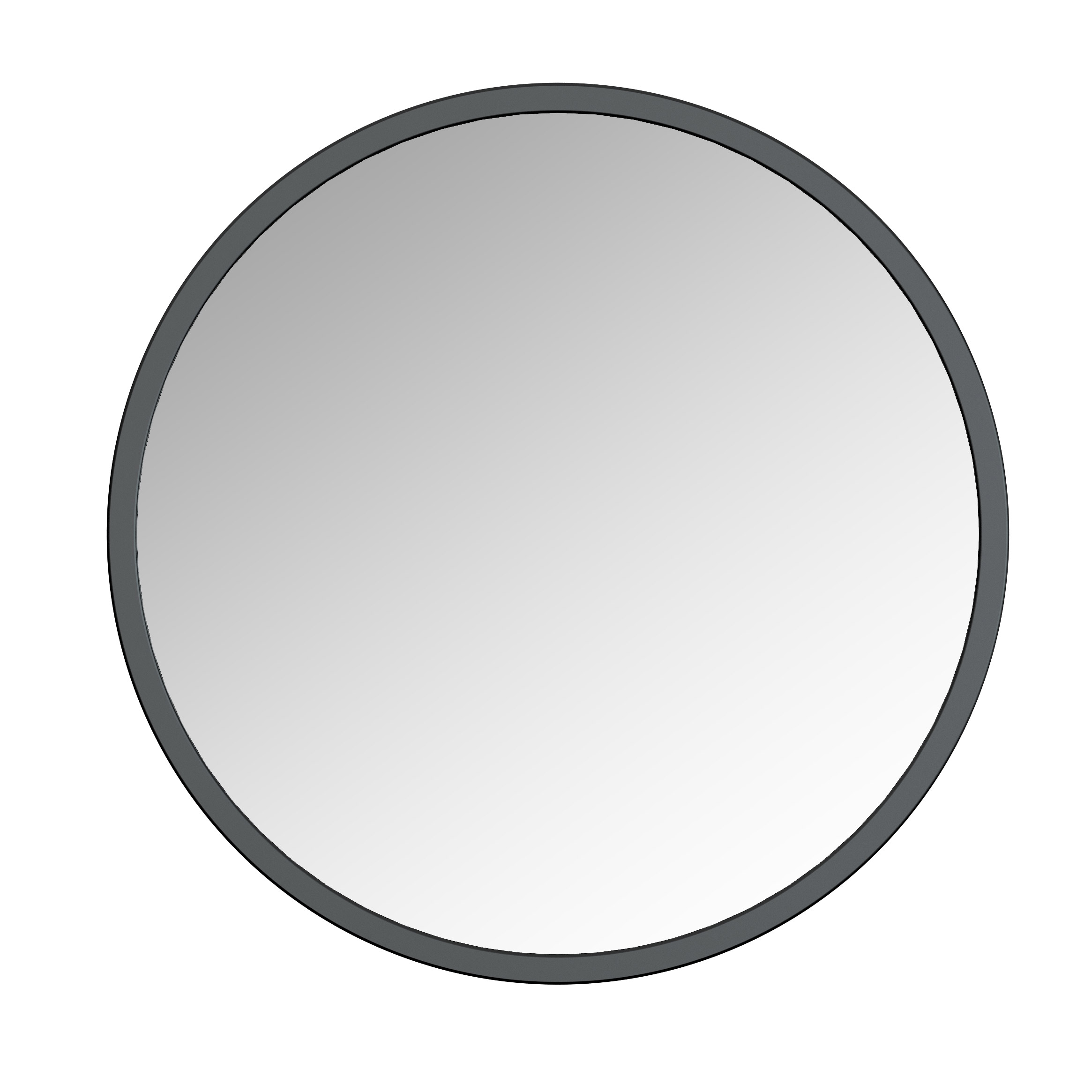 Appollo Stanley Modern Round Metal Framed Mirror