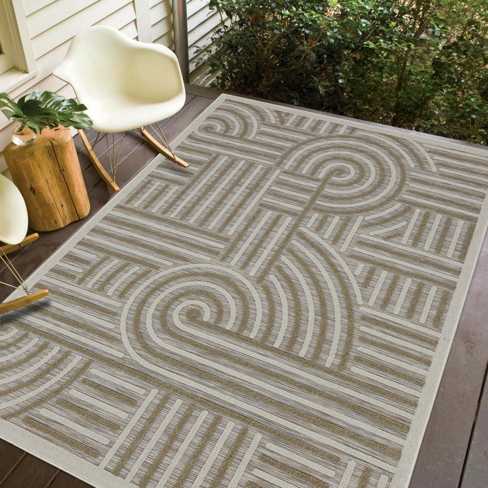 Viana Madrid Collection Arches Indoor/Outdoor Area Rug | Costco