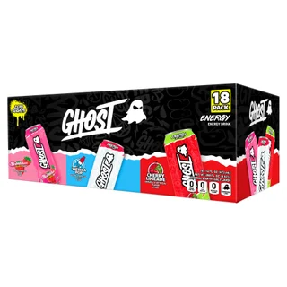 Ghost Energy Drink, Variety Pack, 16 fl oz, 18-count