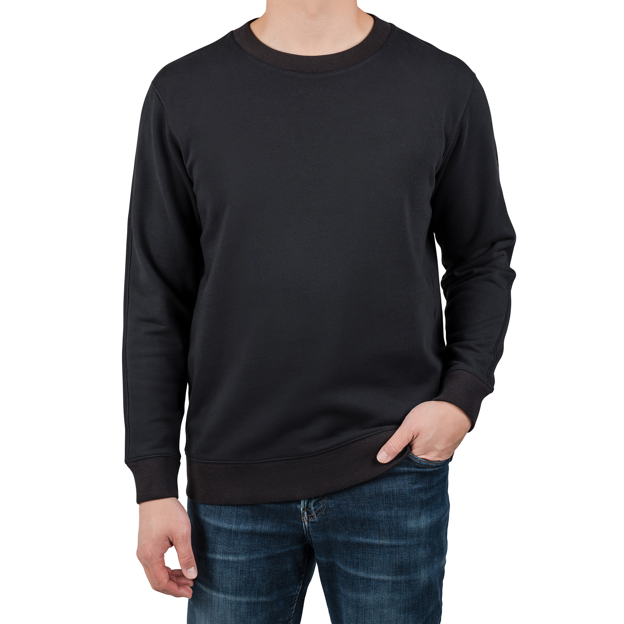 Rough Dress Men's French Terry Crew Sweatshirt