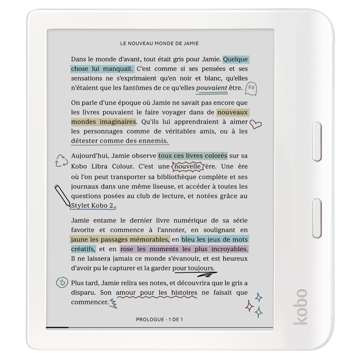 Kobo Libra Colour eReader with 3 Months of Kobo Plus Subscription