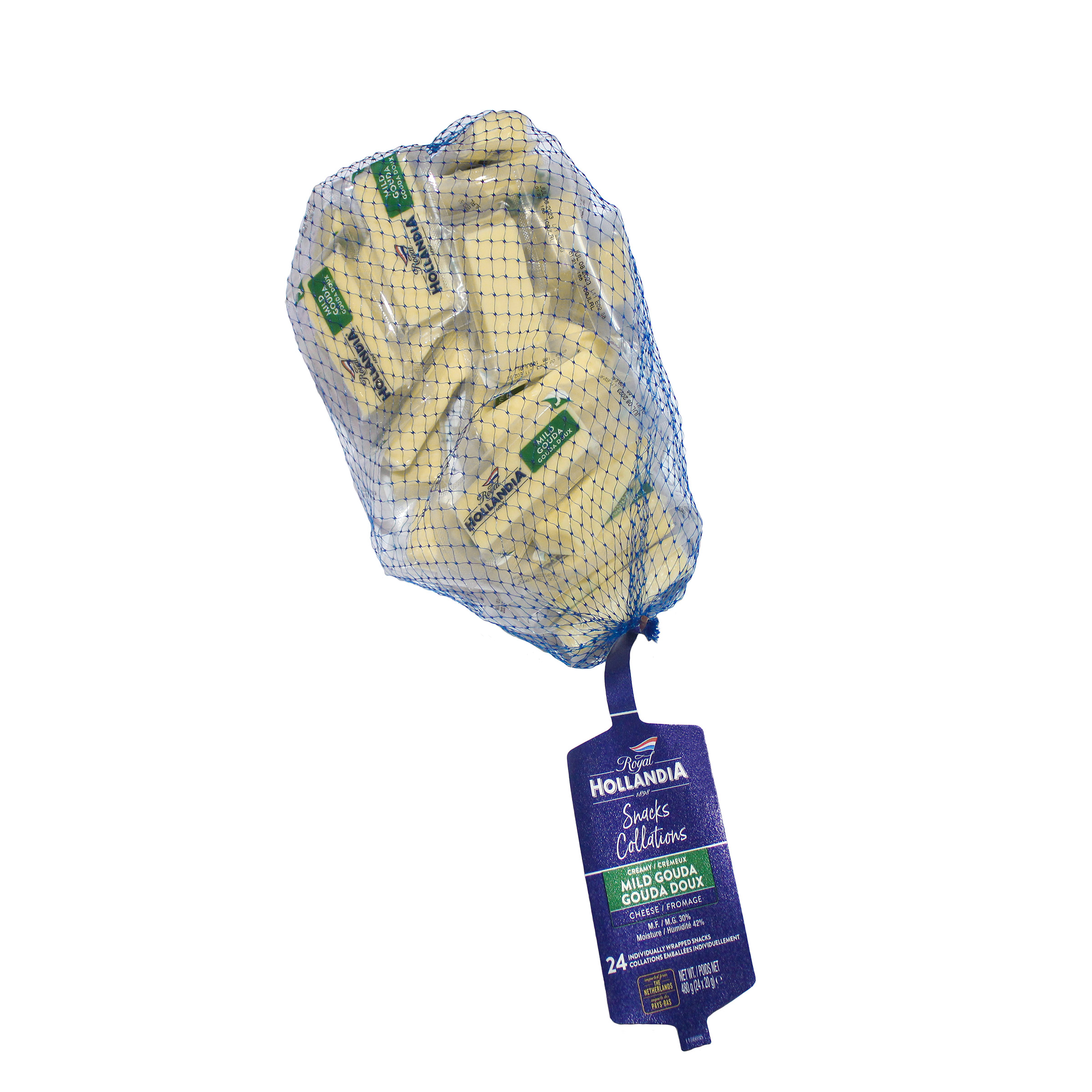 Royal Hollandia Mild Gouda, 24 x 20 g