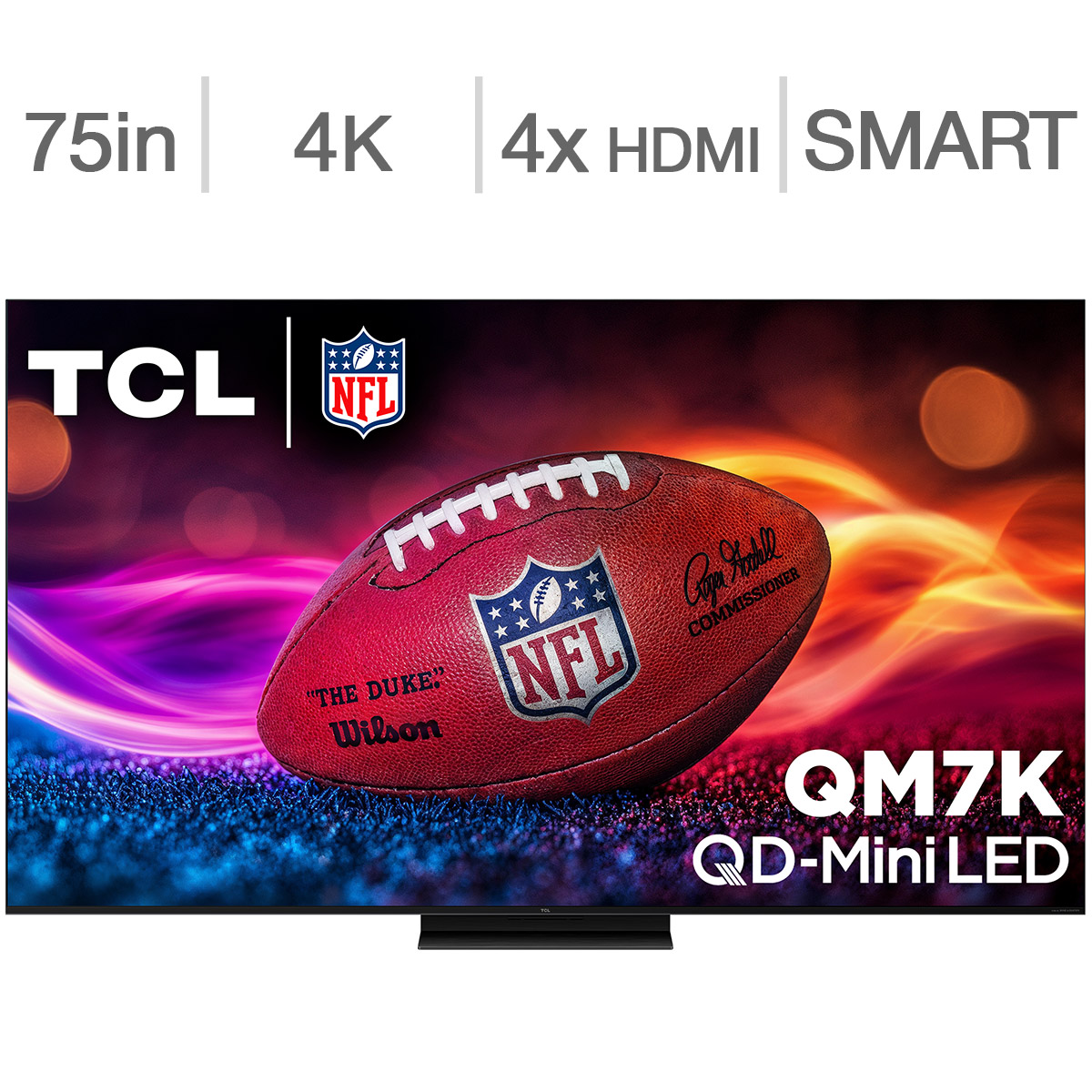 TCL 75" Class - QM7K Series - 4K UHD QD-Mini LED TV