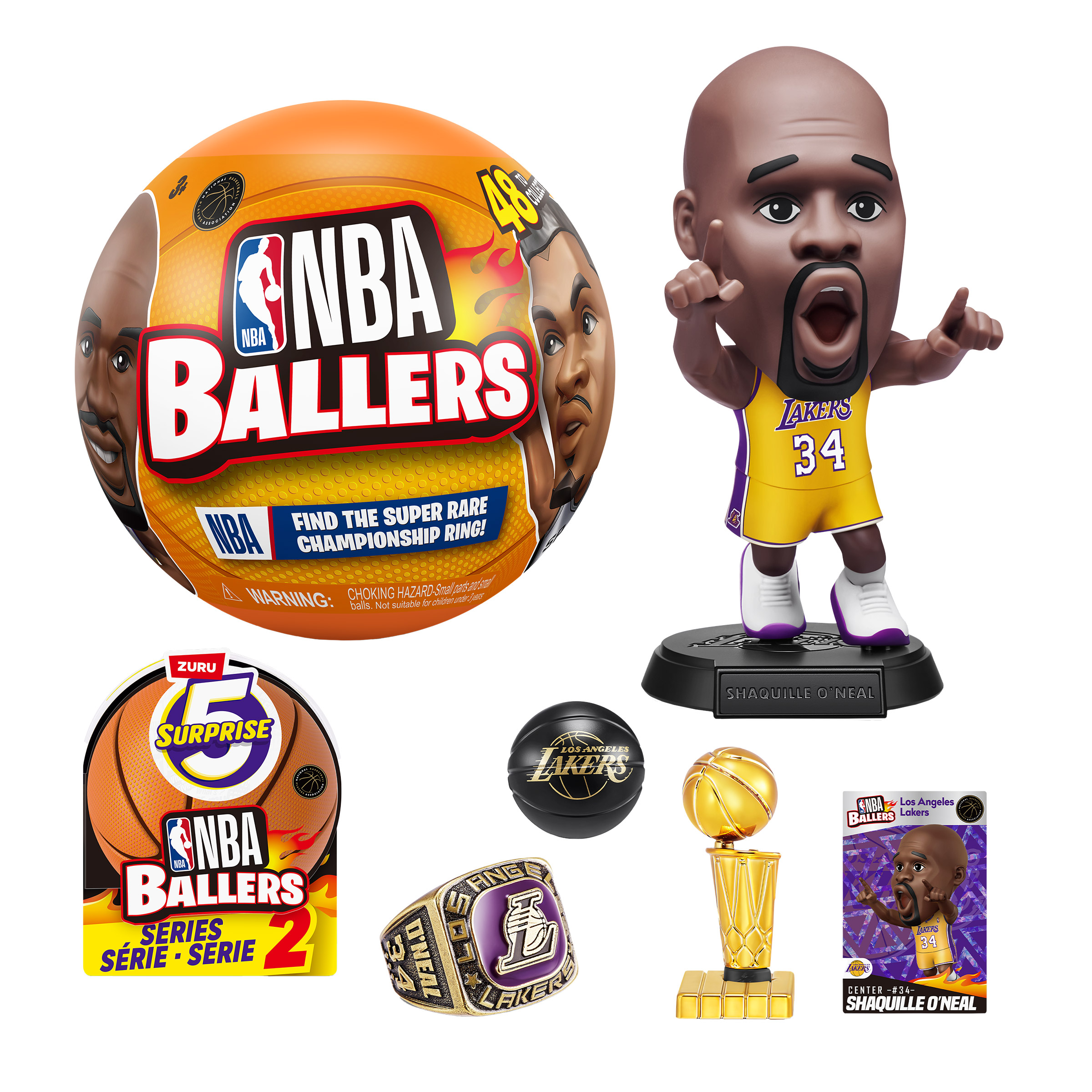 5 Surprise NBA Ballers Series 2, 4-Pack | Costco