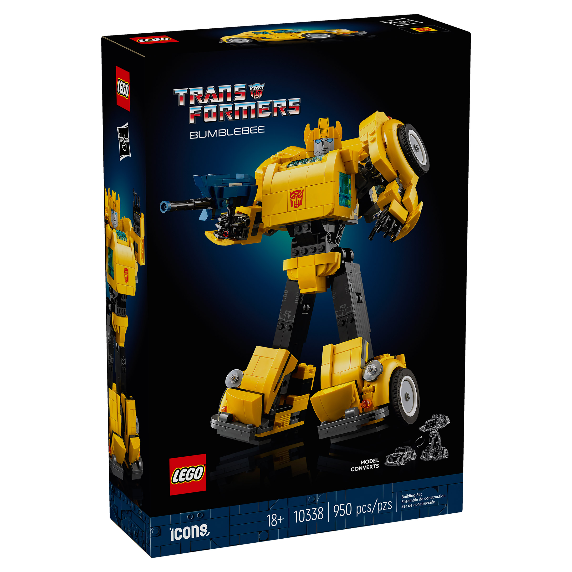 LEGO Icons Transformers Bumblebee Set 10338 | Costco