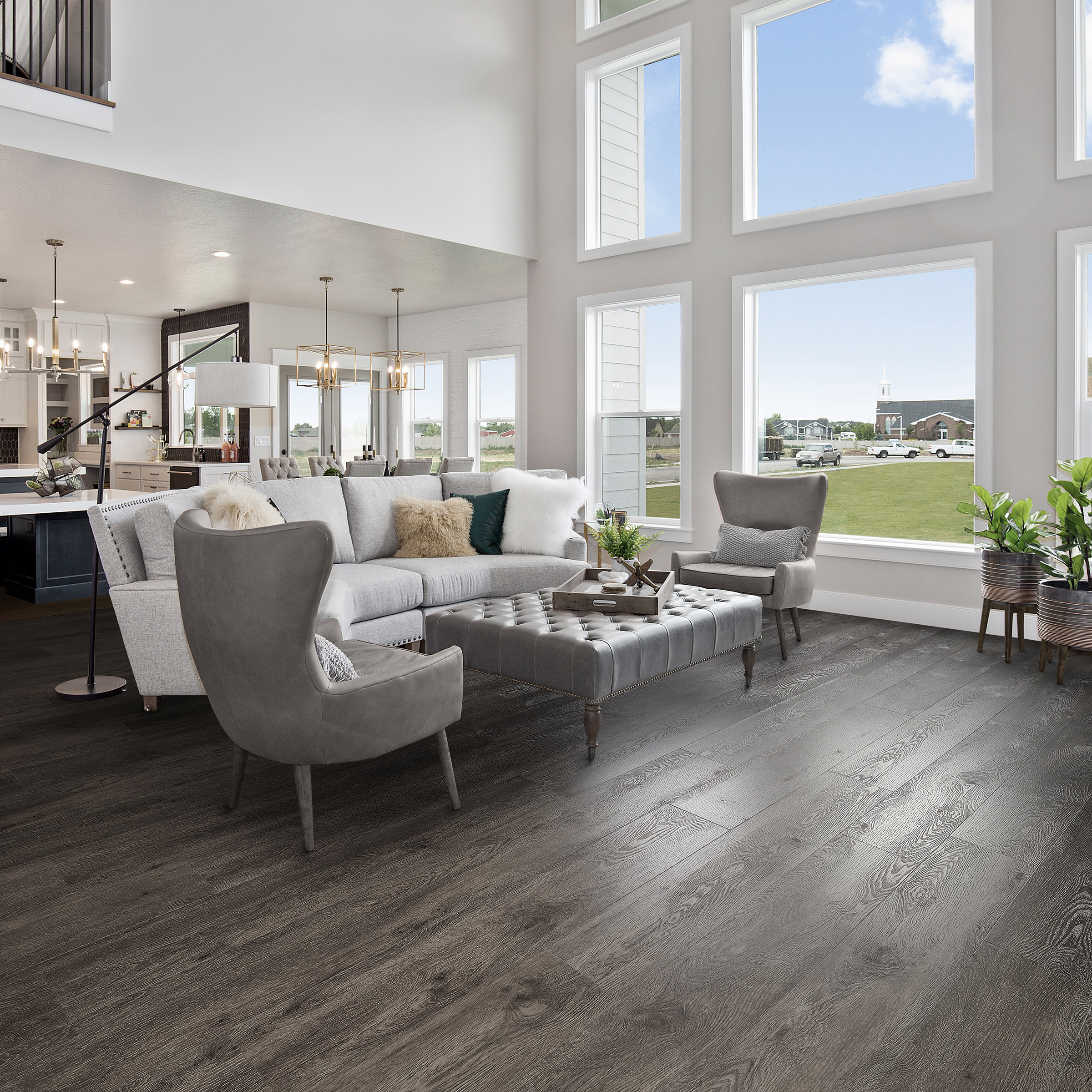 Golden Select Peppercorn 18.2 cm (7.17 in.) Rigid Core SPC Vinyl Flooring