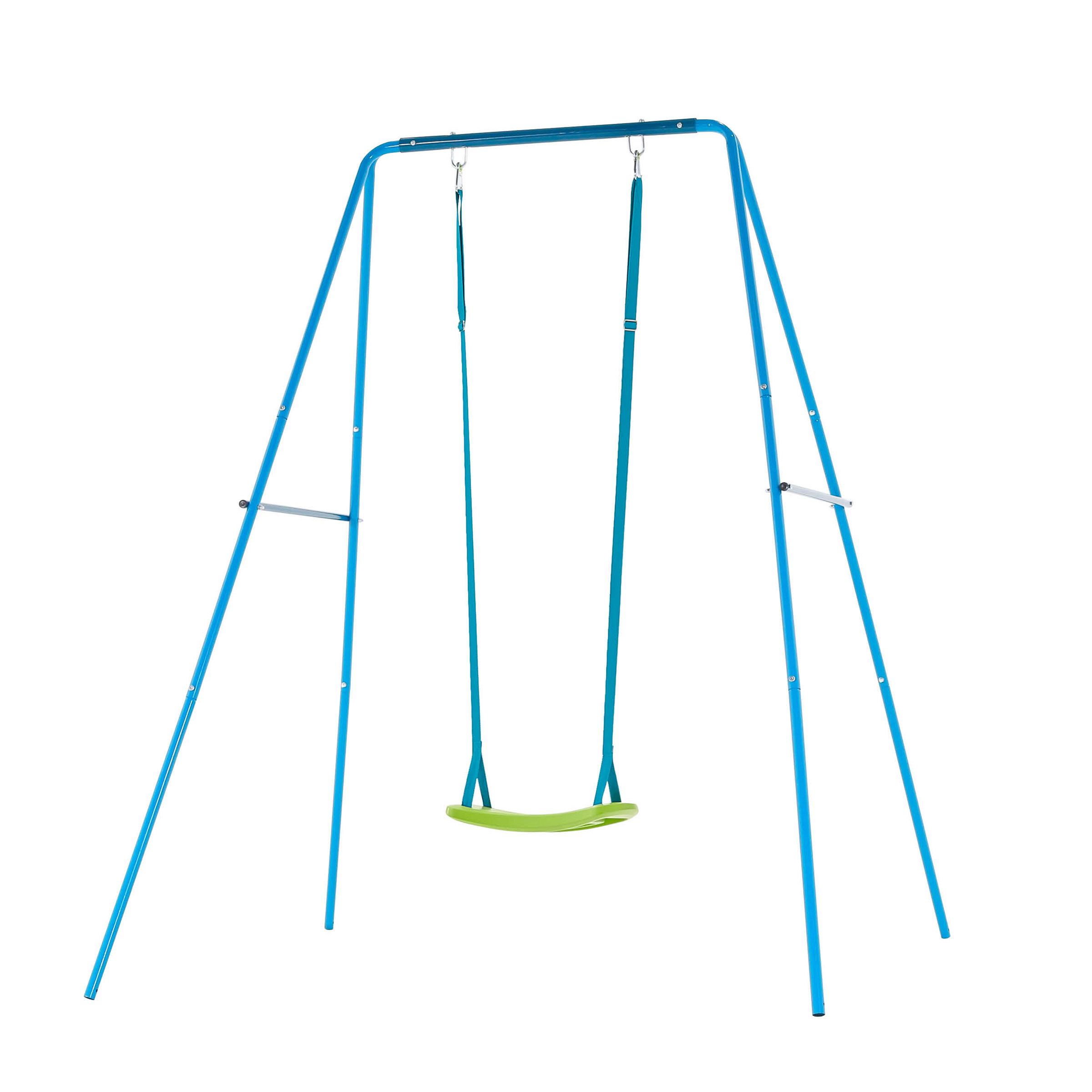 Small to Tall Metal Swing Set