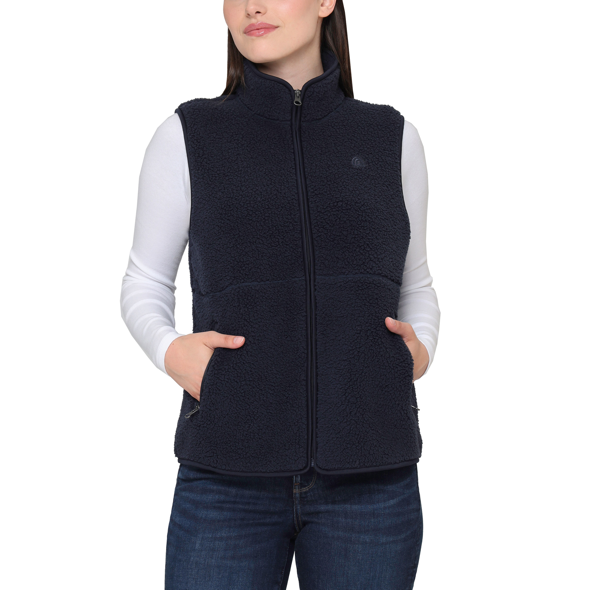 Sierra Designs Women’s Full Zip Sherpa Vest
