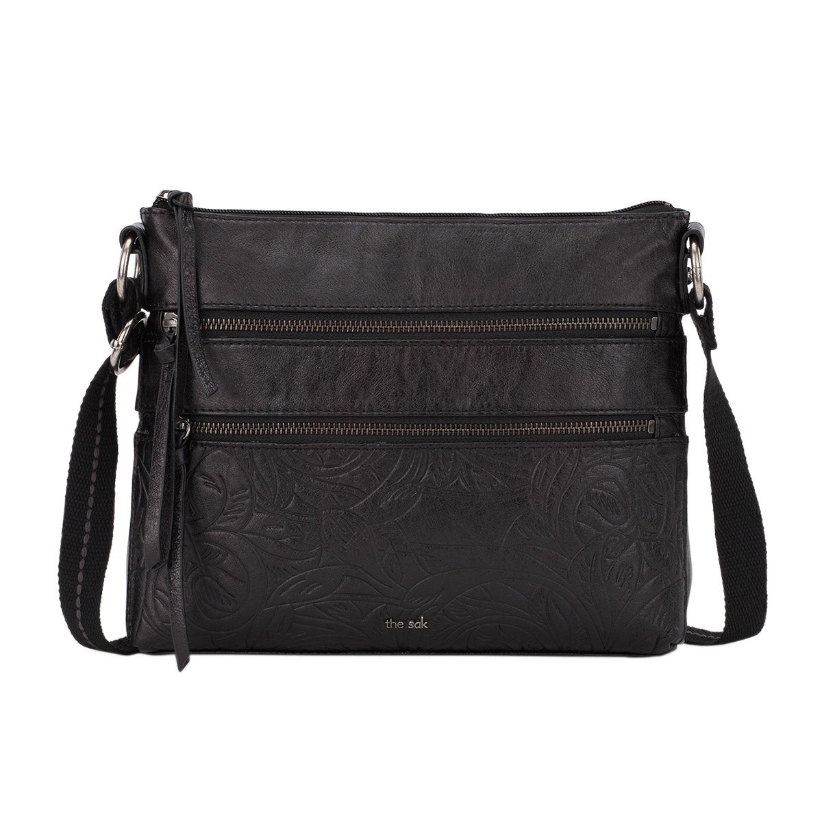 The Sak Multi Pocket Reseda Leather Crossbody | Costco