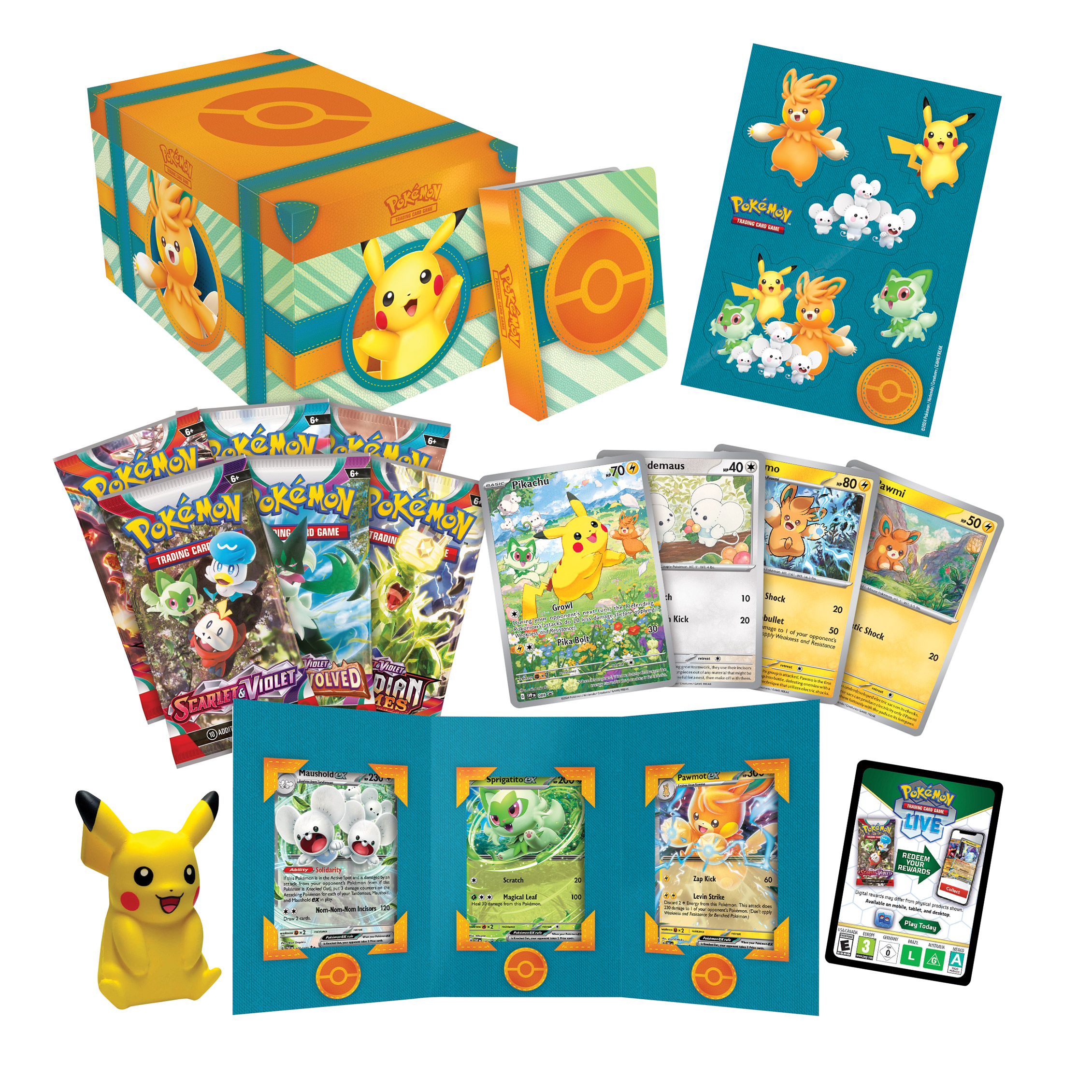 Pokemon TCG: Paldea Adventure Chest (English Only)