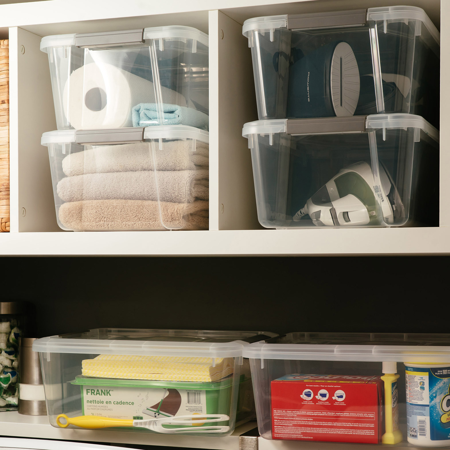 Tuffstore 12.2L Clear Container, Pack of 6 | Costco