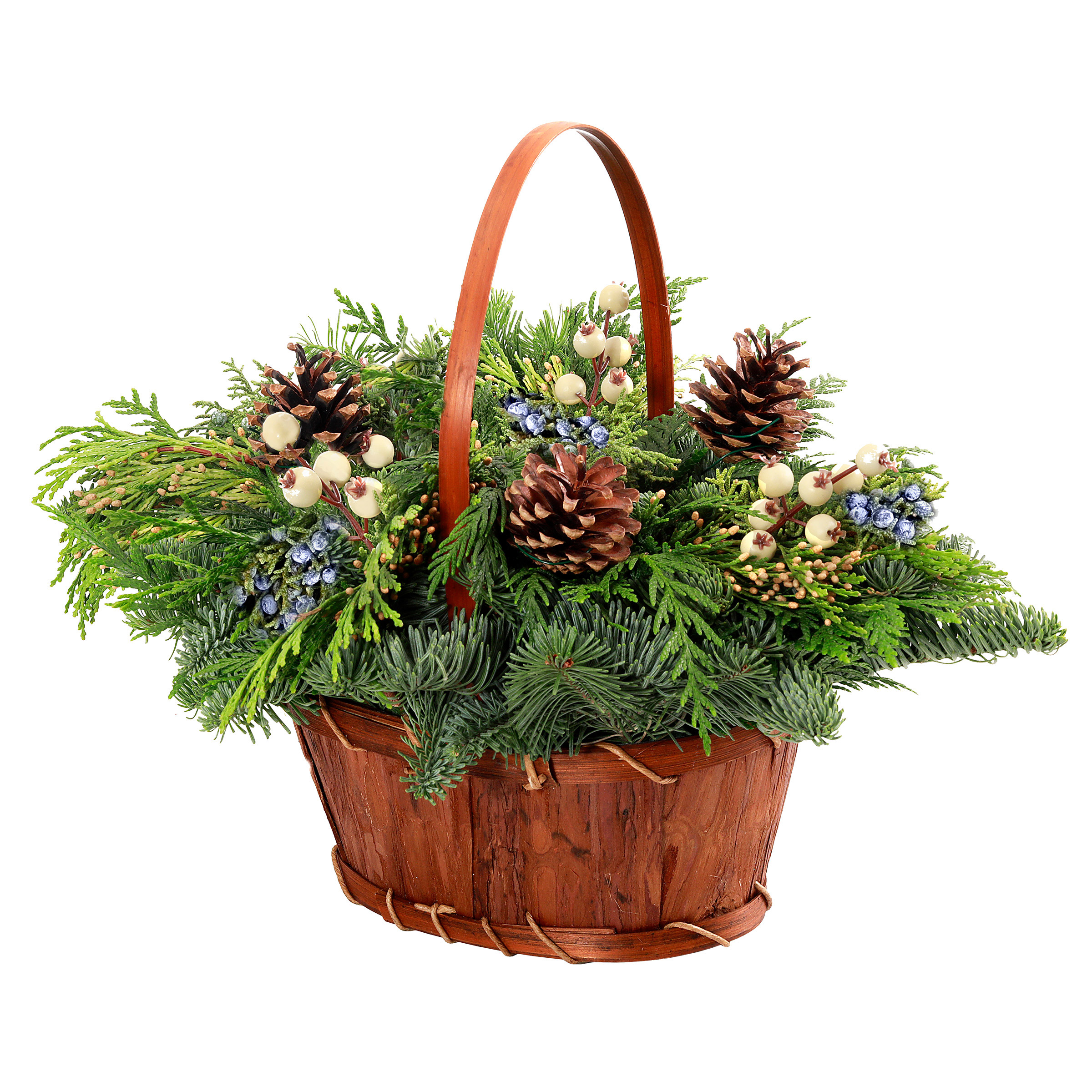 Bark Basket Centerpiece