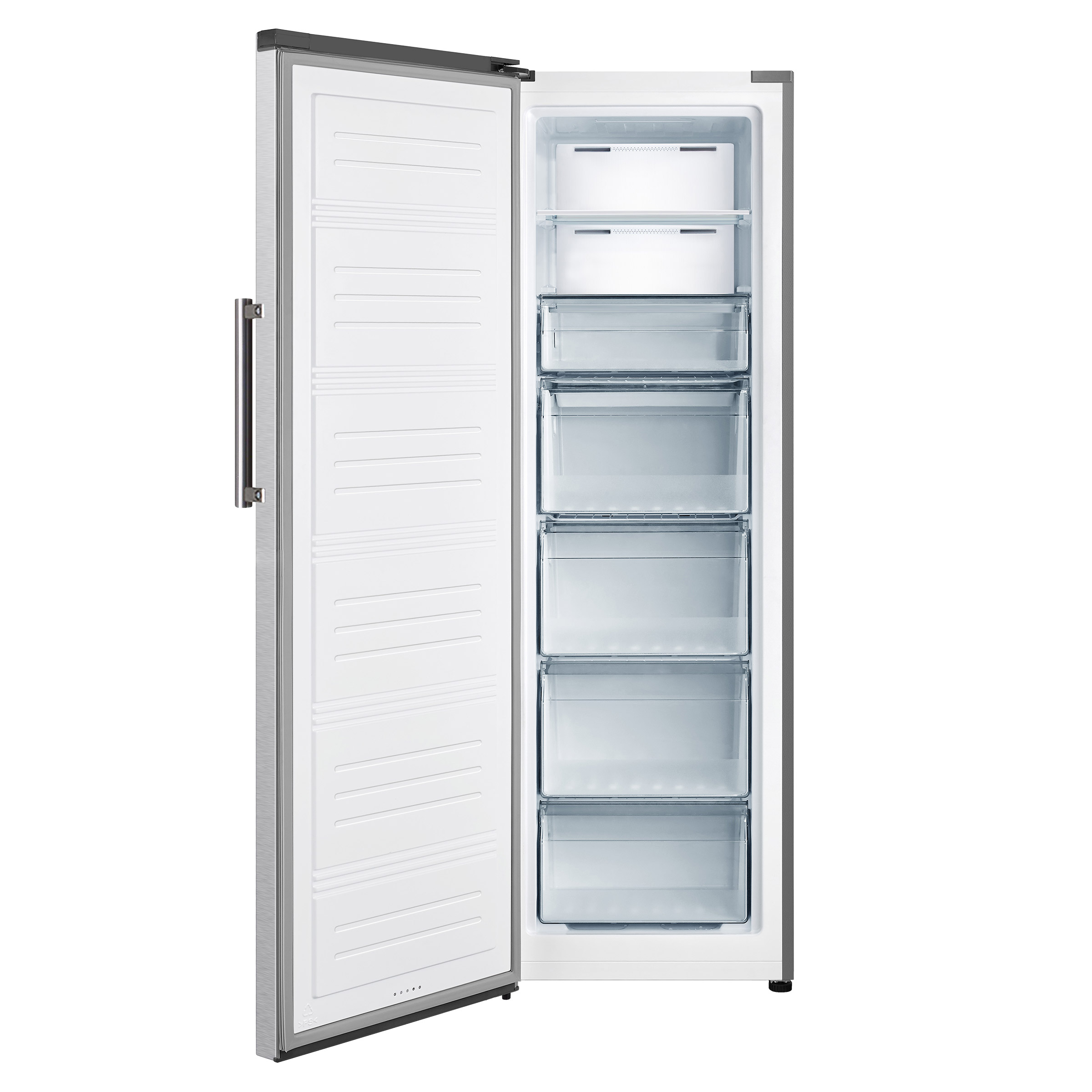 Hisense 10 cu ft. Stainless Steel Look Convertible Upright Fridge