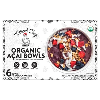 Tattooed Chef Organic Acai Bowls, 6-count