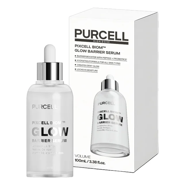 PURCELL Pixcell Biom Glow Barrier Serum, 3.38 fl oz