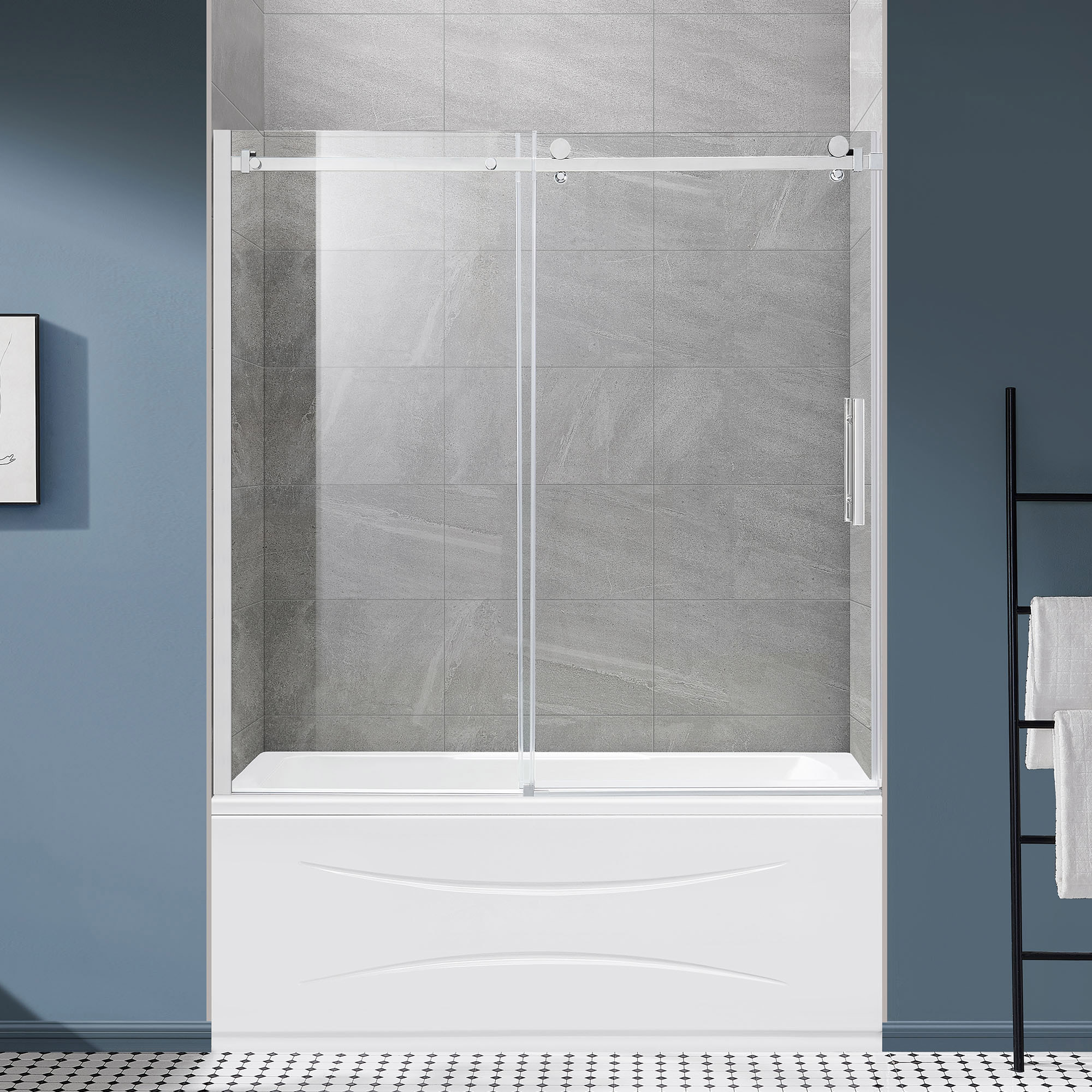 OVE Decors Kelsey 60" Tub Door