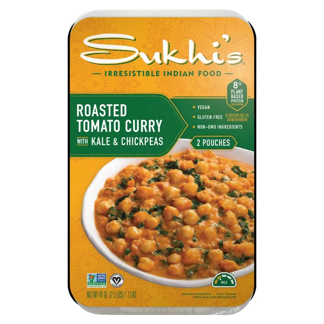 Sukhi's Roasted Tomato Curry Prepared Meal, 20 oz, 2-count