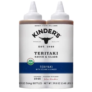 KINDER'S ORGANIC TERIYAKI SAUCE 2/19.9 OZ