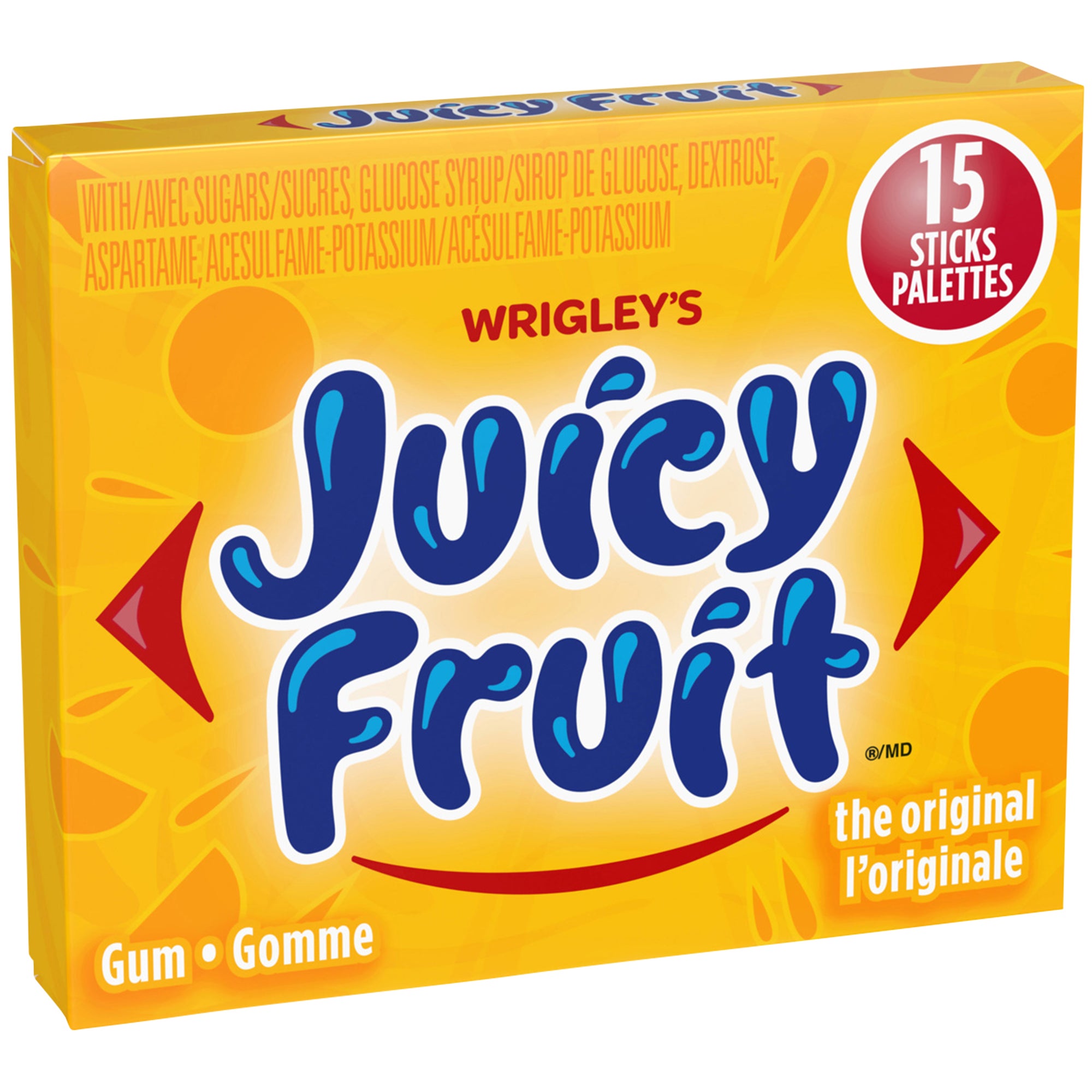 Juicy Fruit Original, 10 × 15 Sticks | Costco
