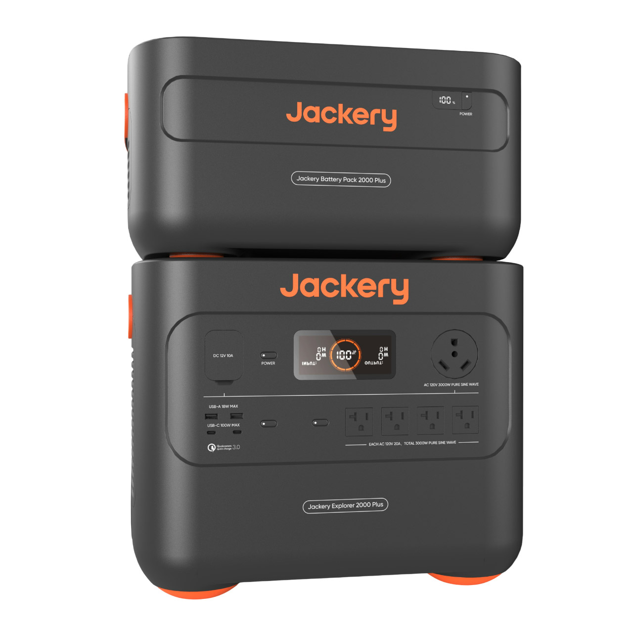 Jackery Explorer 2000 Plus Power Station + 1 Battery Pack
