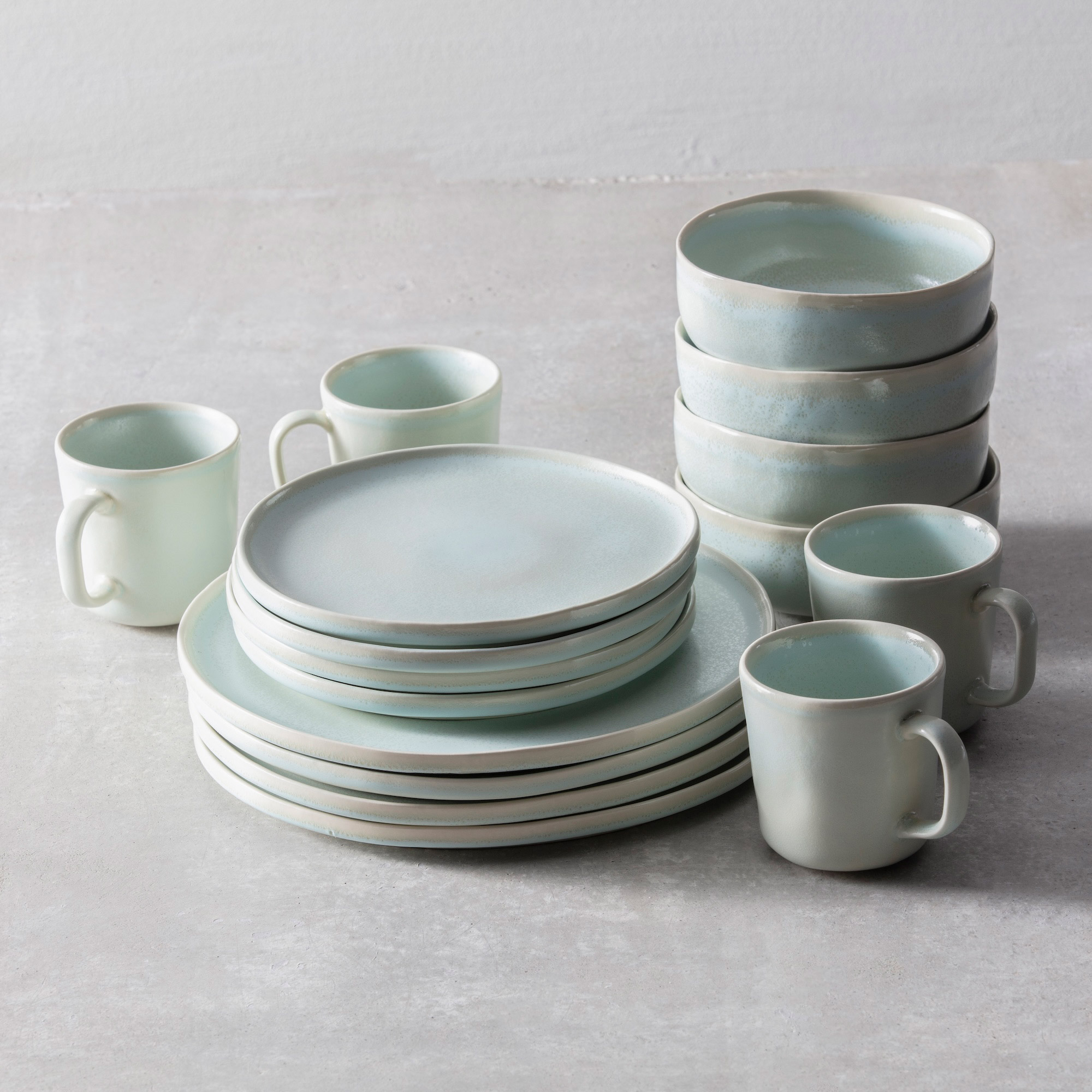 Fortessa Cloud Terre Collection No. 3 16-piece Dinnerware Set