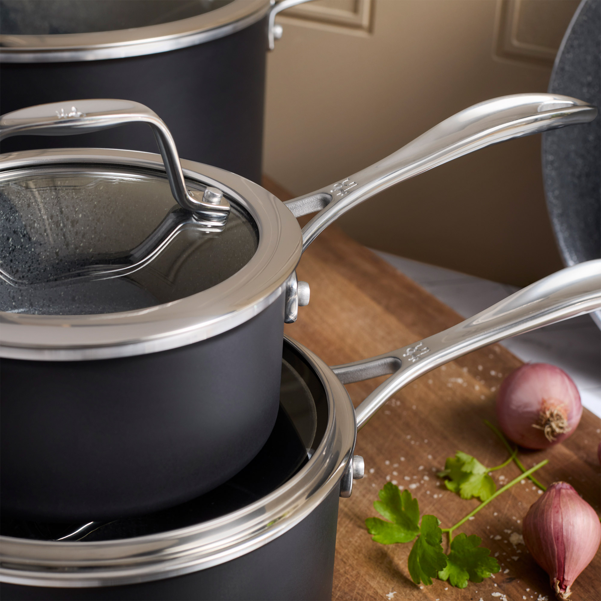 Henckels Capri Ceramic 11-piece Cookware Set | Costco